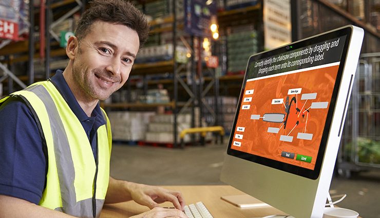 Interactive elearning course