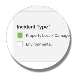 Check boxes with shadow