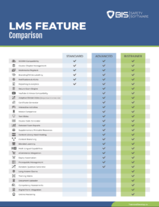LMS Comparison Chart