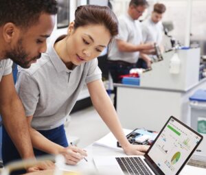 Confined space e-learning module viewed on a phone, highlighting the flexibility and compliance power of integrated EHS and LMS platforms in Canada.