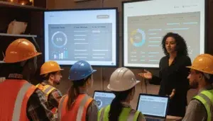 Feedback session via an LMS platform