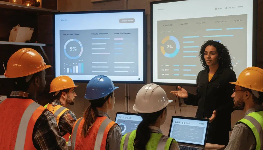 Canadian worker locking out electrical breaker