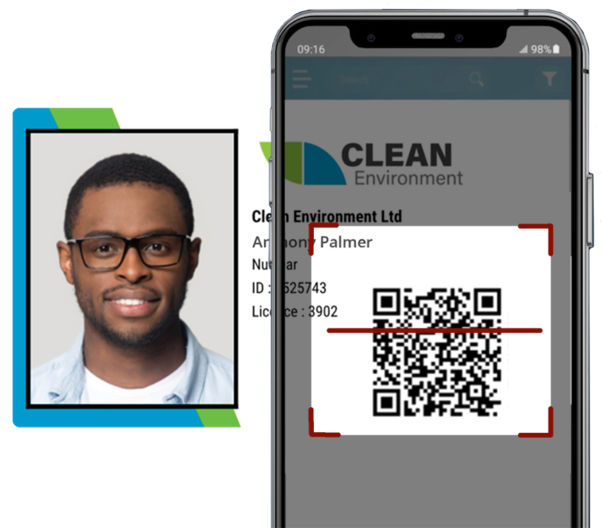 SafeTapp Badge Scan