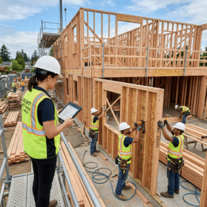 Digital risk register showing identified hazards and mitigation controls