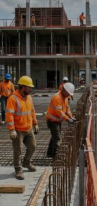 Operational risk management dashboard displaying hazard tracking and risk scoring