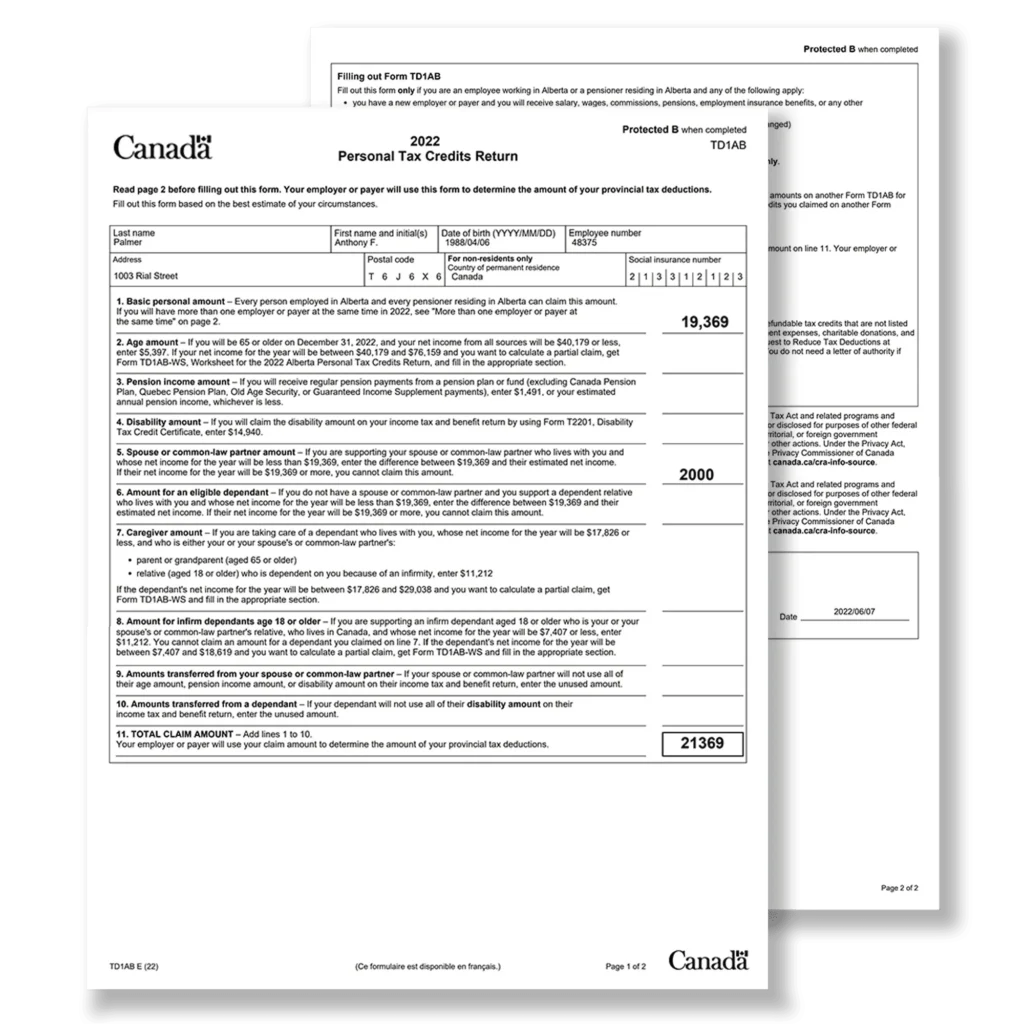 Employee Tax Forms