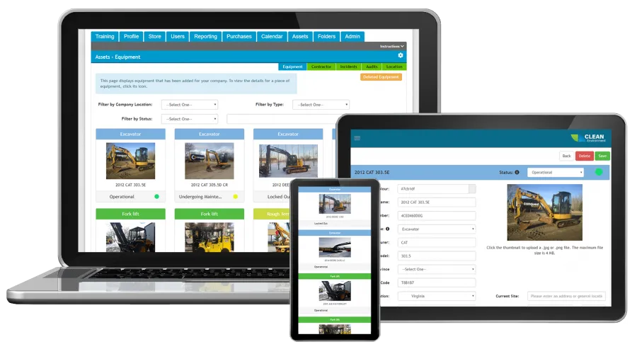 Equipment Management Software