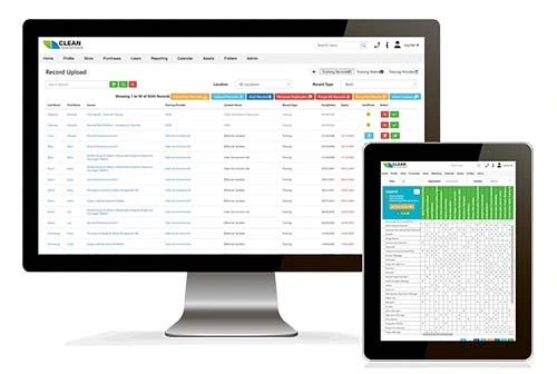 Training Record Management System in Action on a tablet and Mac Imp. Tips for Picking the Best Training Record Management Online System in 2021