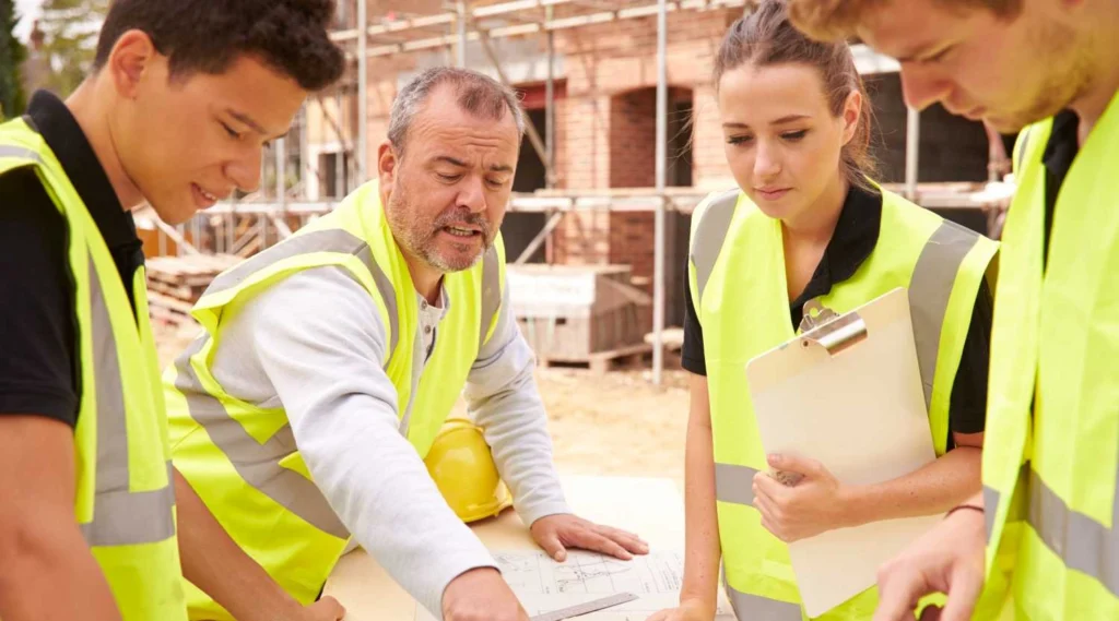 Team Members and Leader Discuss Safety