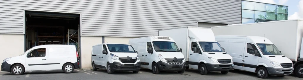 line of commercial vehicles